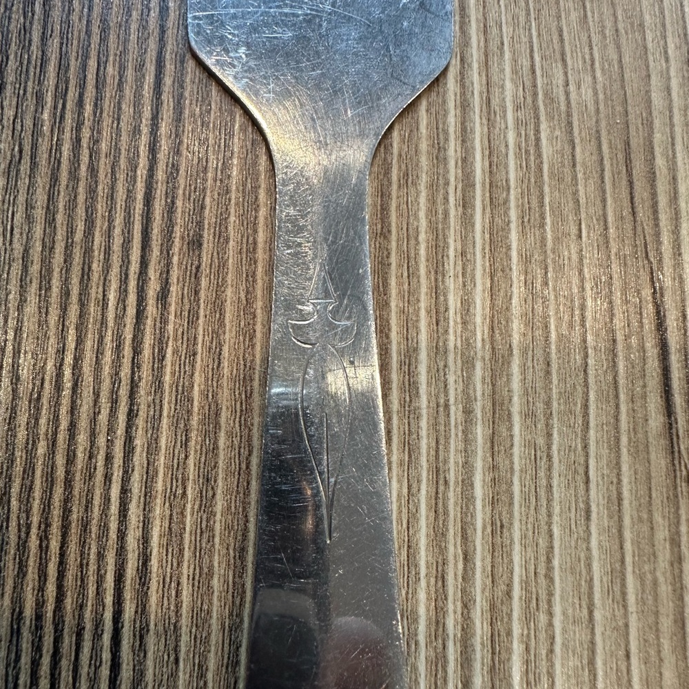 Silver Metal Spatula Vintage Stainless Steel Made in Japan - Picture 2 of 5